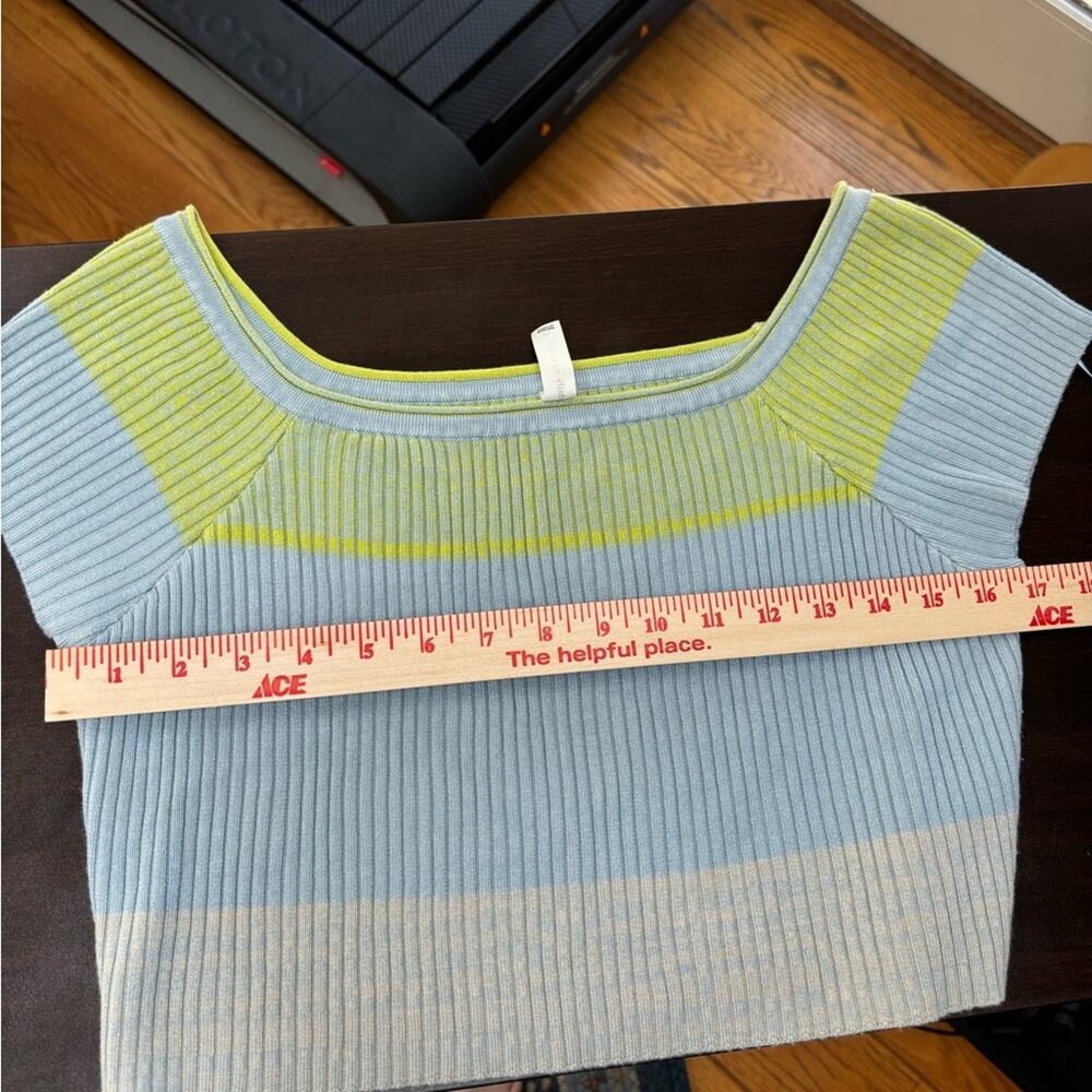 Anthropologie Daily Practice XL Knit Ribbed Stripe Sweater Dress 2pc NWT‎ - Picture 7 of 16